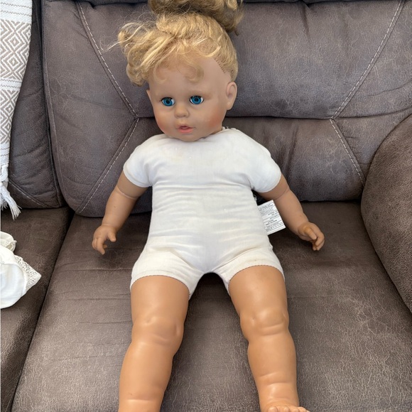 Other - Vintage 1980’s Plush-Body Baby Doll
